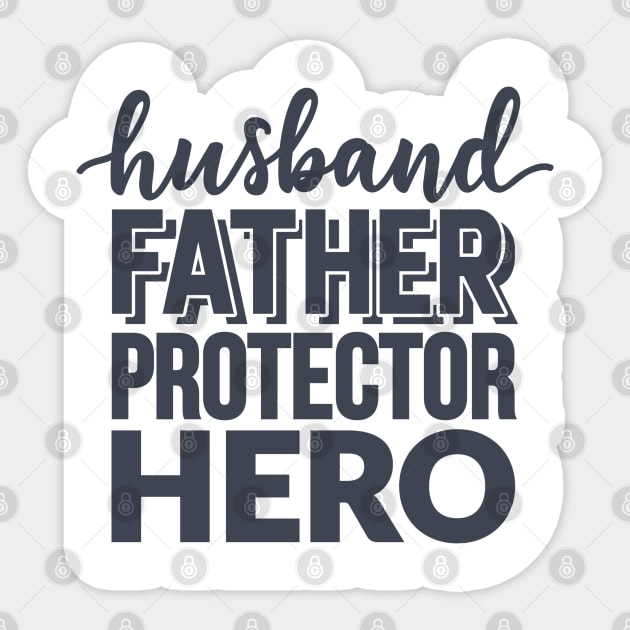 Husband Father Protector Hero Sticker by hallyupunch